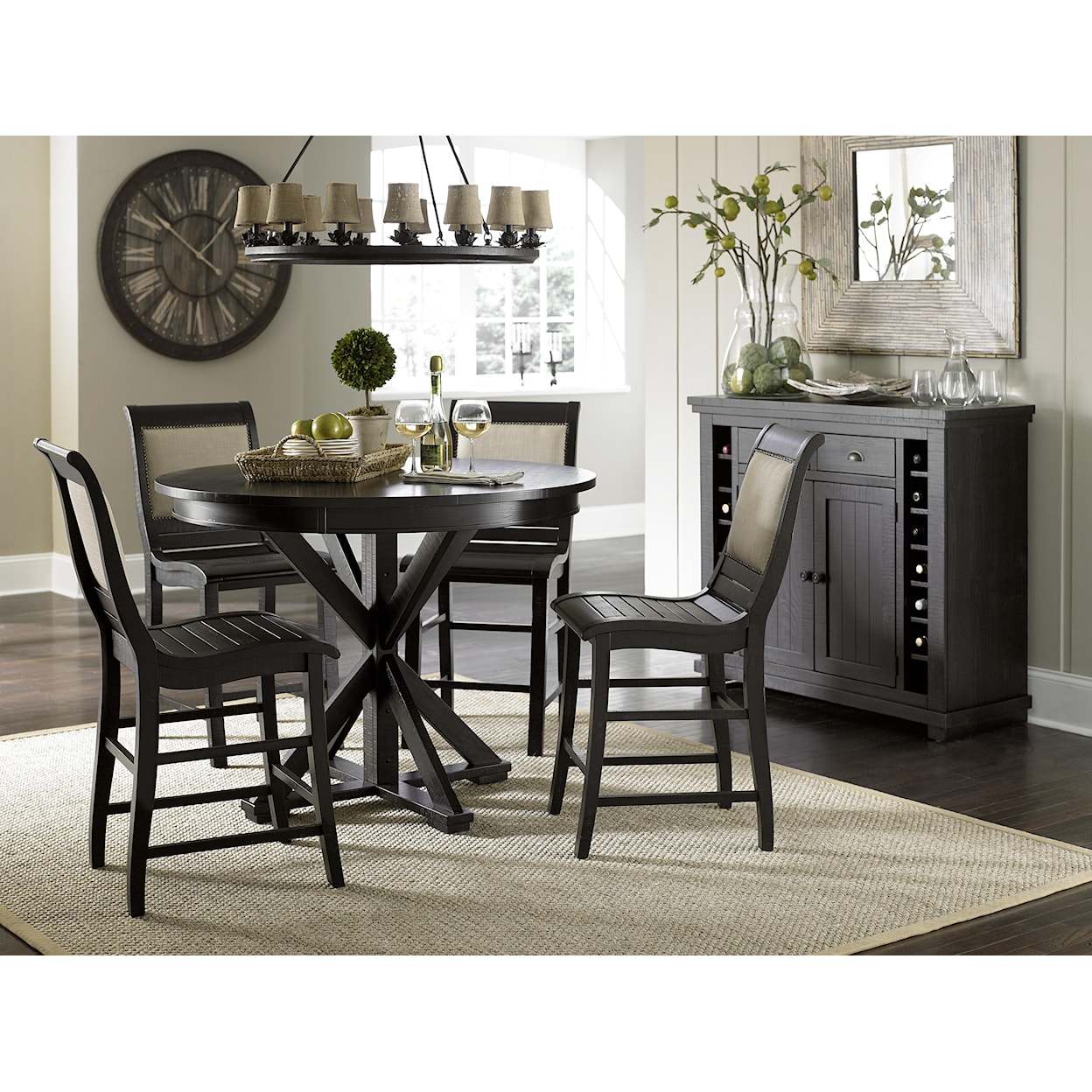 Carolina Chairs Willow Dining Casual Dining Room Group