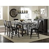 Progressive Furniture Willow Dining 7-Piece Rect. Counter Height Table Set