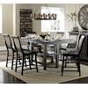 Progressive Furniture Willow Dining 7-Piece Rect. Counter Height Table Set