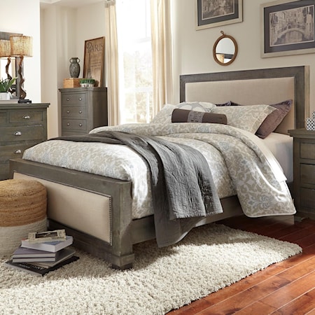 King Upholstered Bed