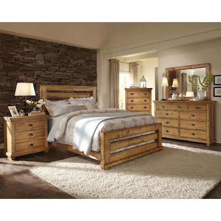 Rustic Queen Bedroom Group