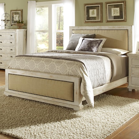 King Upholstered Bed