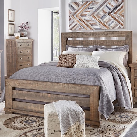 Queen Slat Bed