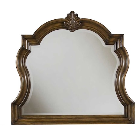 Carved Frame Dresser Mirror