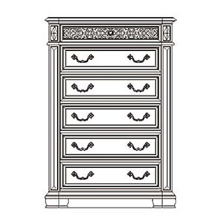 Costa Dorada Bedroom Drawer Chest