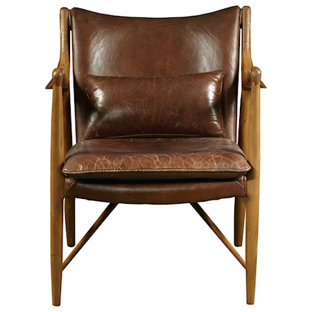 Anderson Chair in Brandy Leather