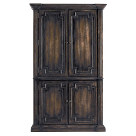 Capri Armoire w/ Crown Molding