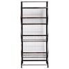 Accentrics Home Chests and Cabinets Metal Bin Etagere