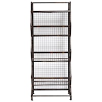 Metal Bin Etagere