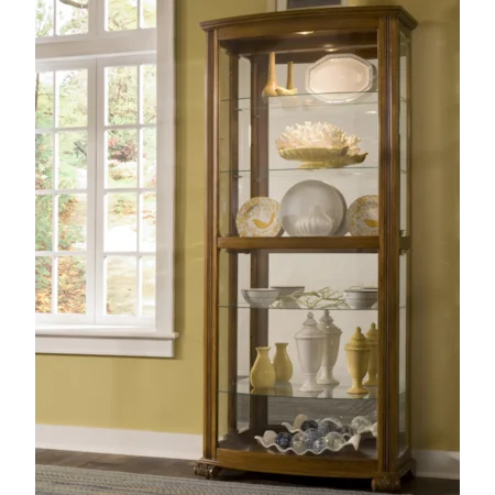 Rectangular Curio Cabinet