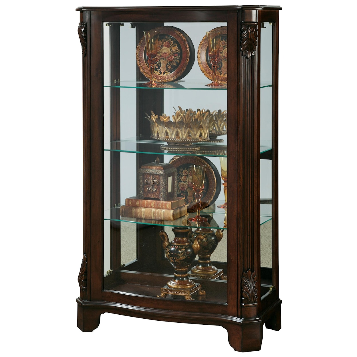 Pulaski Furniture Curios Side Entry Mantel Curio