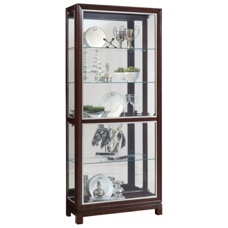 Side Entry Curio with Touch Lighting