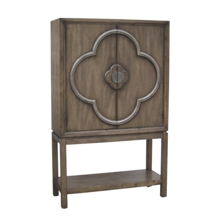 Tall Wine Cabinet w/ Doors