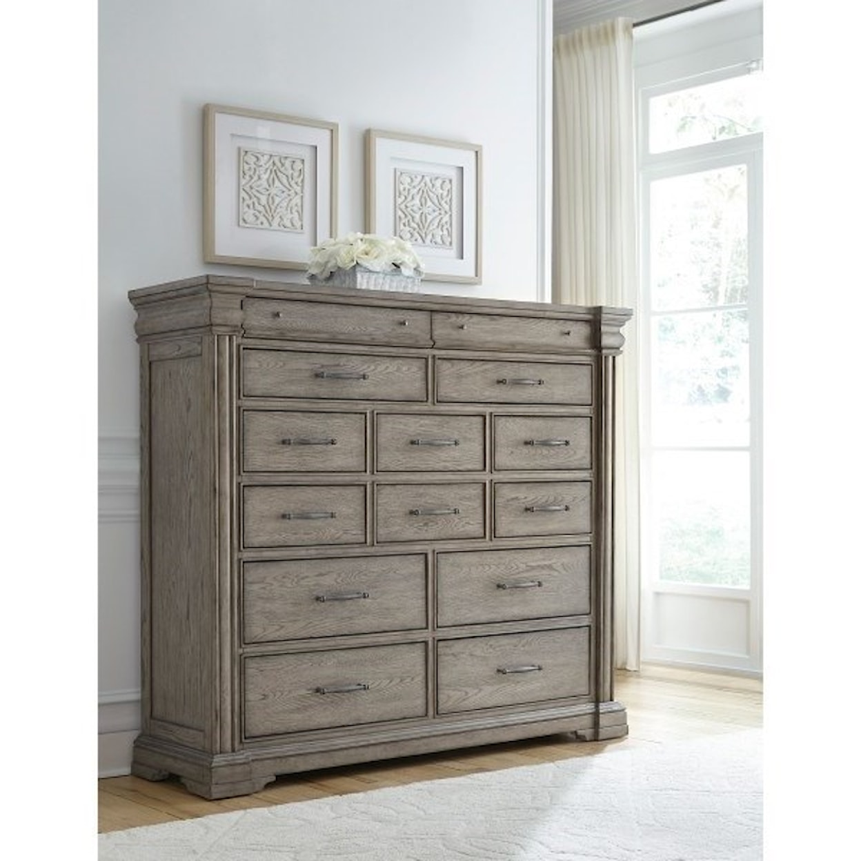 Pulaski Furniture Madison Ridge 14-Drawer Master Chest