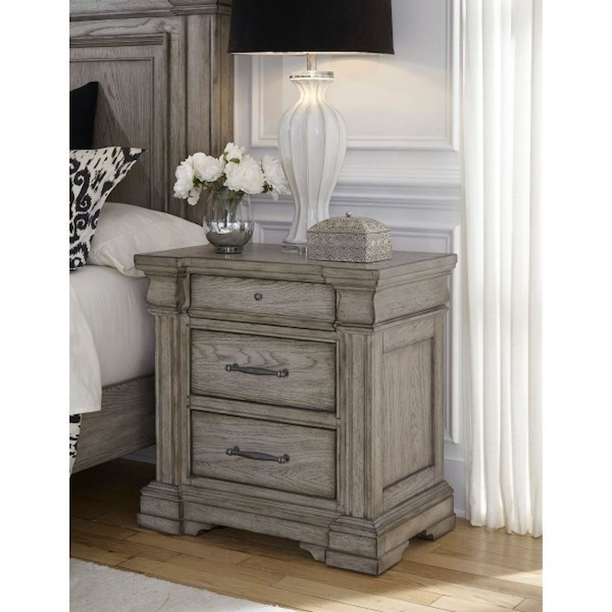 Pulaski Furniture Madison Ridge 2-Drawer Nightstand