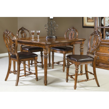5 Piece Counter Heigh Dining Set