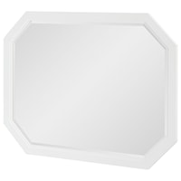 Octagonal Bureau Mirror