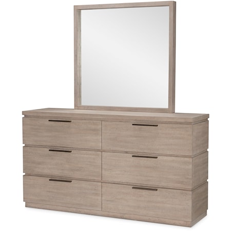 Dresser and Mirror