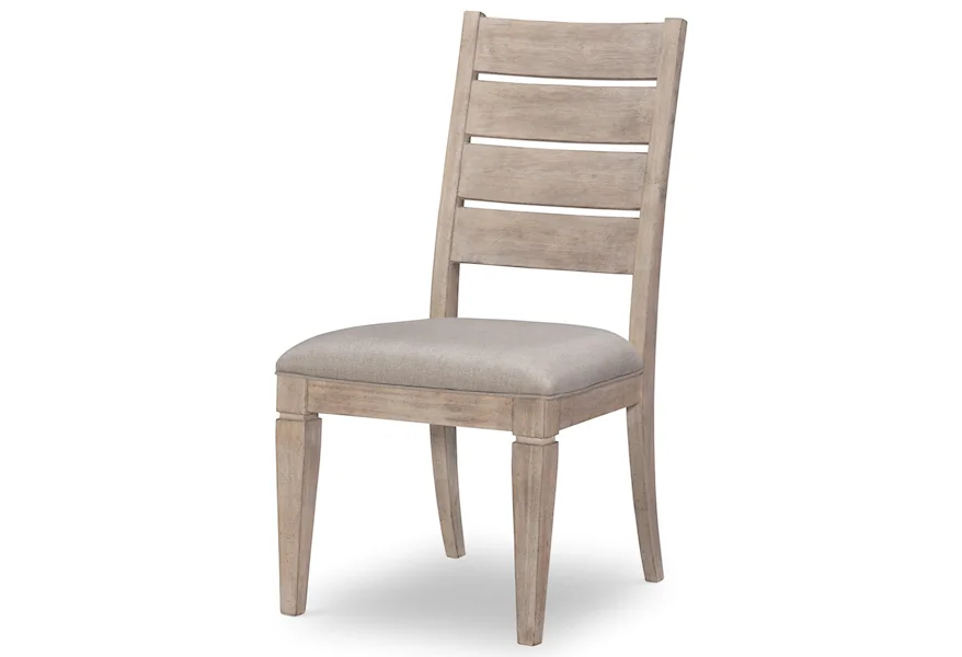 Milano Ladder Back Dining Side Chair by Rachael Ray Home at Powell's Furniture and Mattress