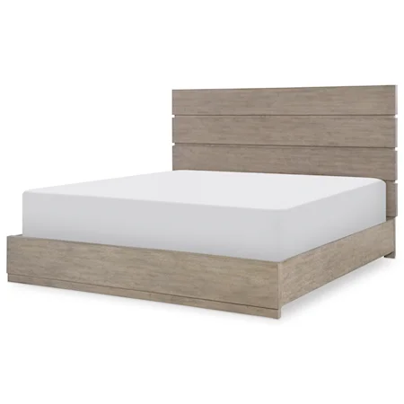 Contemporary King Low Profile Bed