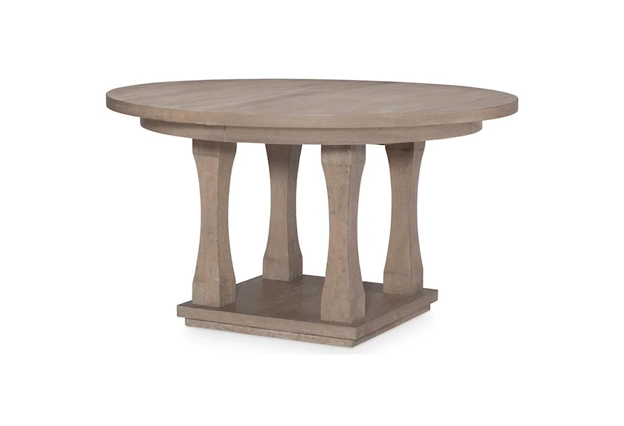 Milano Round Pedestal Table by Rachael Ray Home at Powell's Furniture and Mattress