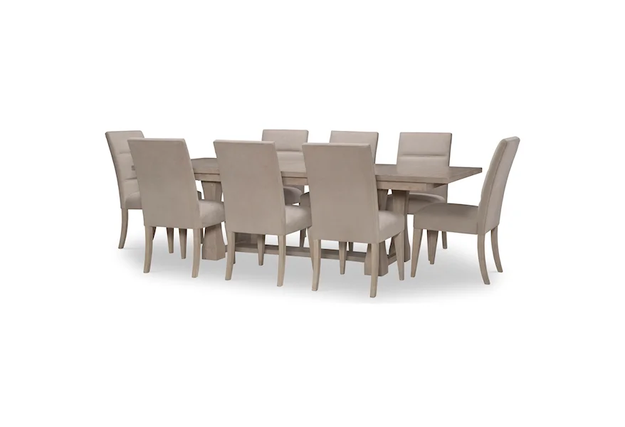 Milano 9-Piece Table and Chair Set by Rachael Ray Home at Powell's Furniture and Mattress