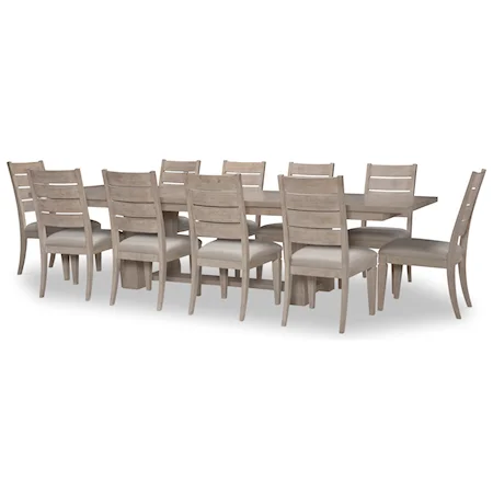 11-Piece Table and Chair Set