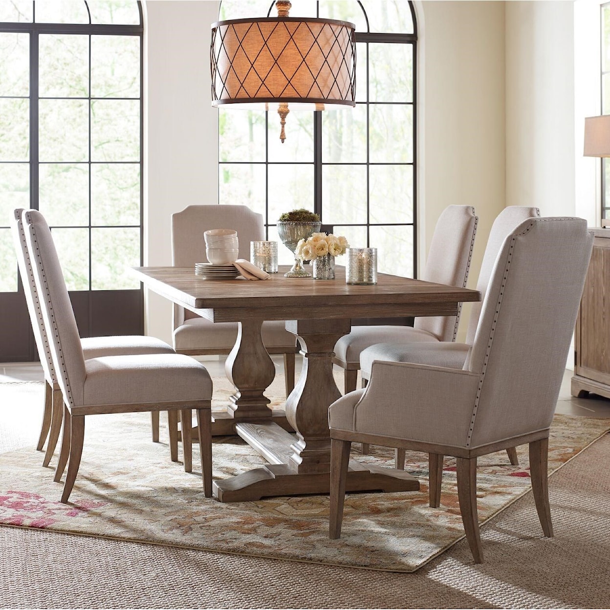 Rachael Ray Home Monteverdi  7 Piece Rectangular Table Set