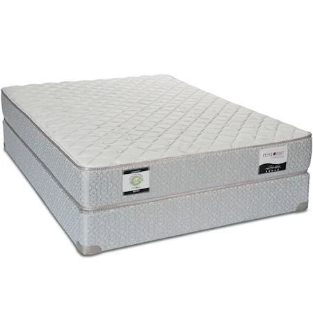 Full Euro Top Mattress and Foundation