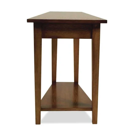 Wedge End Table