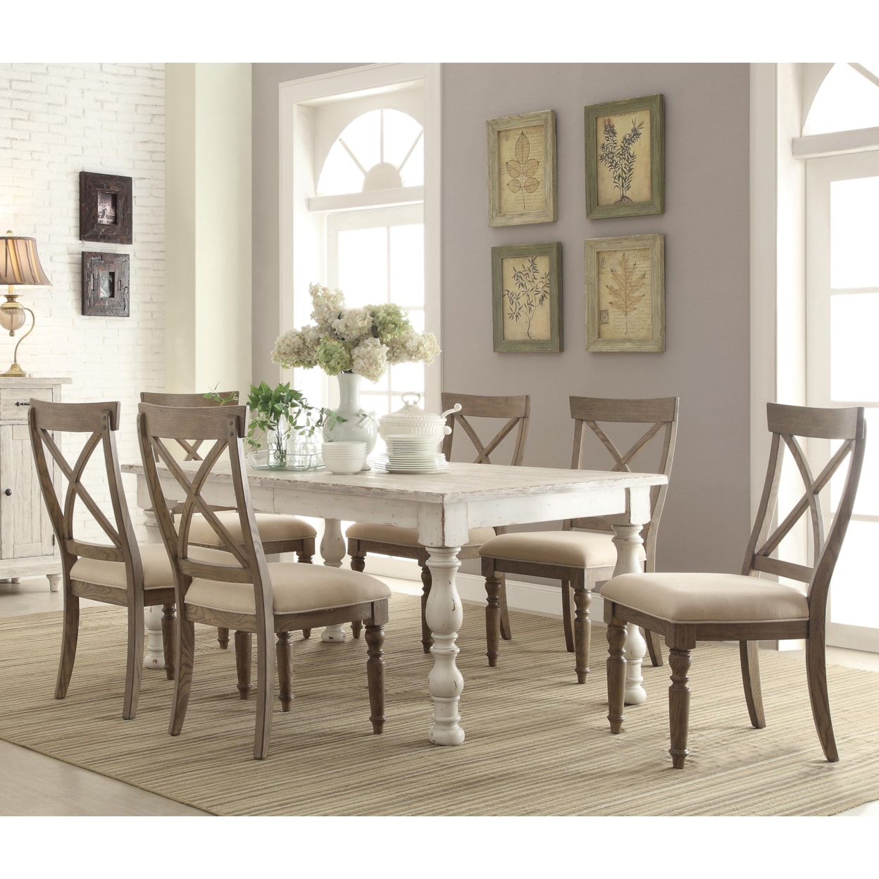 Riverside Furniture Aberdeen 7 Piece Dining Set