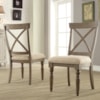 Riverside Furniture Aberdeen X-Back Side Chair