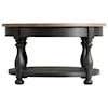 Riverside Furniture Barrington Two Tone Round Cocktail Table