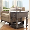 Riverside Furniture Belmeade Chairside Table