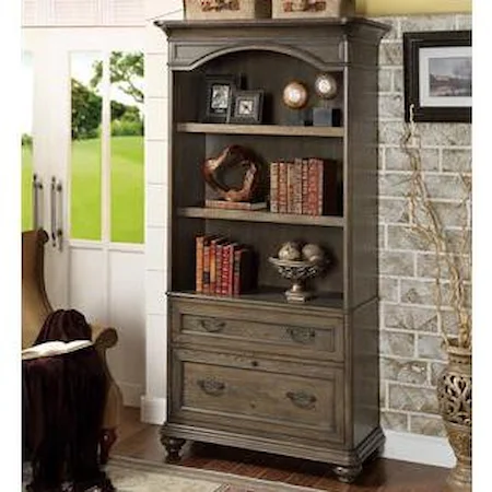 Bookcase w/Drawers