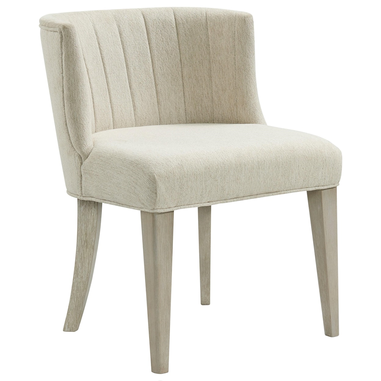 Carolina River Cascade Upholstered Curved Back Side Chair