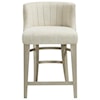 Riverside Furniture Cascade Upholstered Curved Back Counter Stool