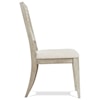 Riverside Furniture Cascade Uph Wood-Bk Sid Chair 2in