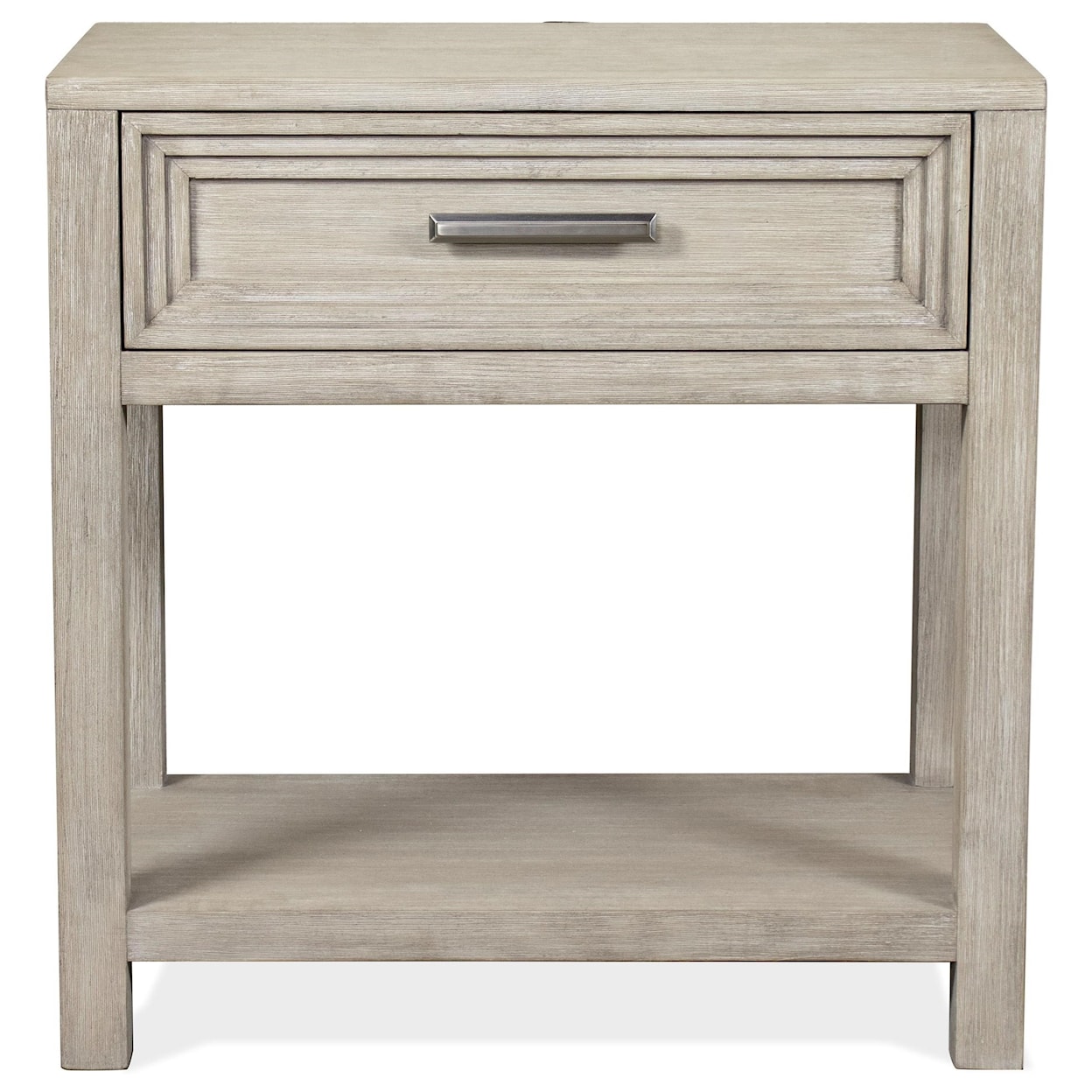 Carolina River Cascade 1-Drawer Nightstand