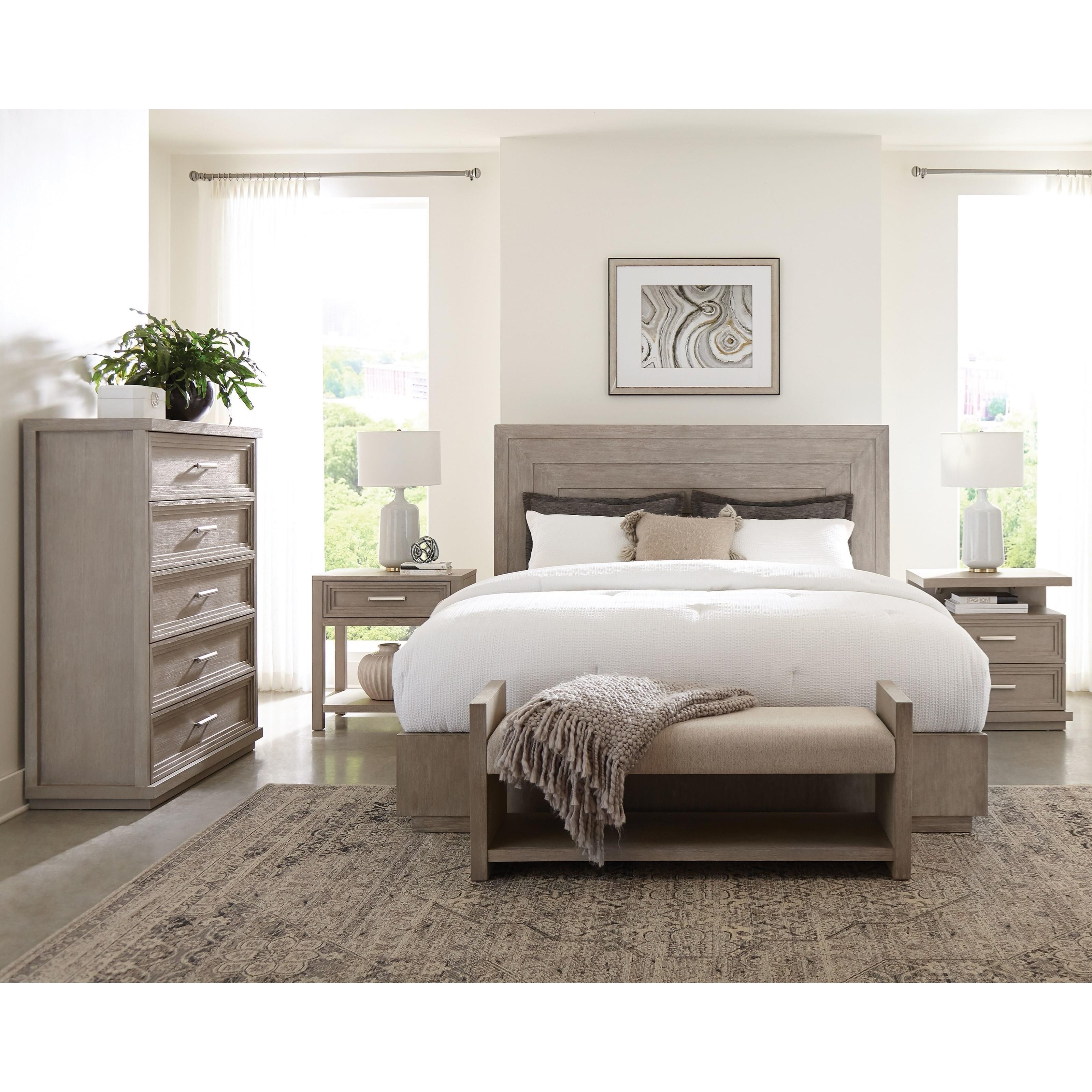 Riverside Furniture Cascade 1-Drawer Nightstand