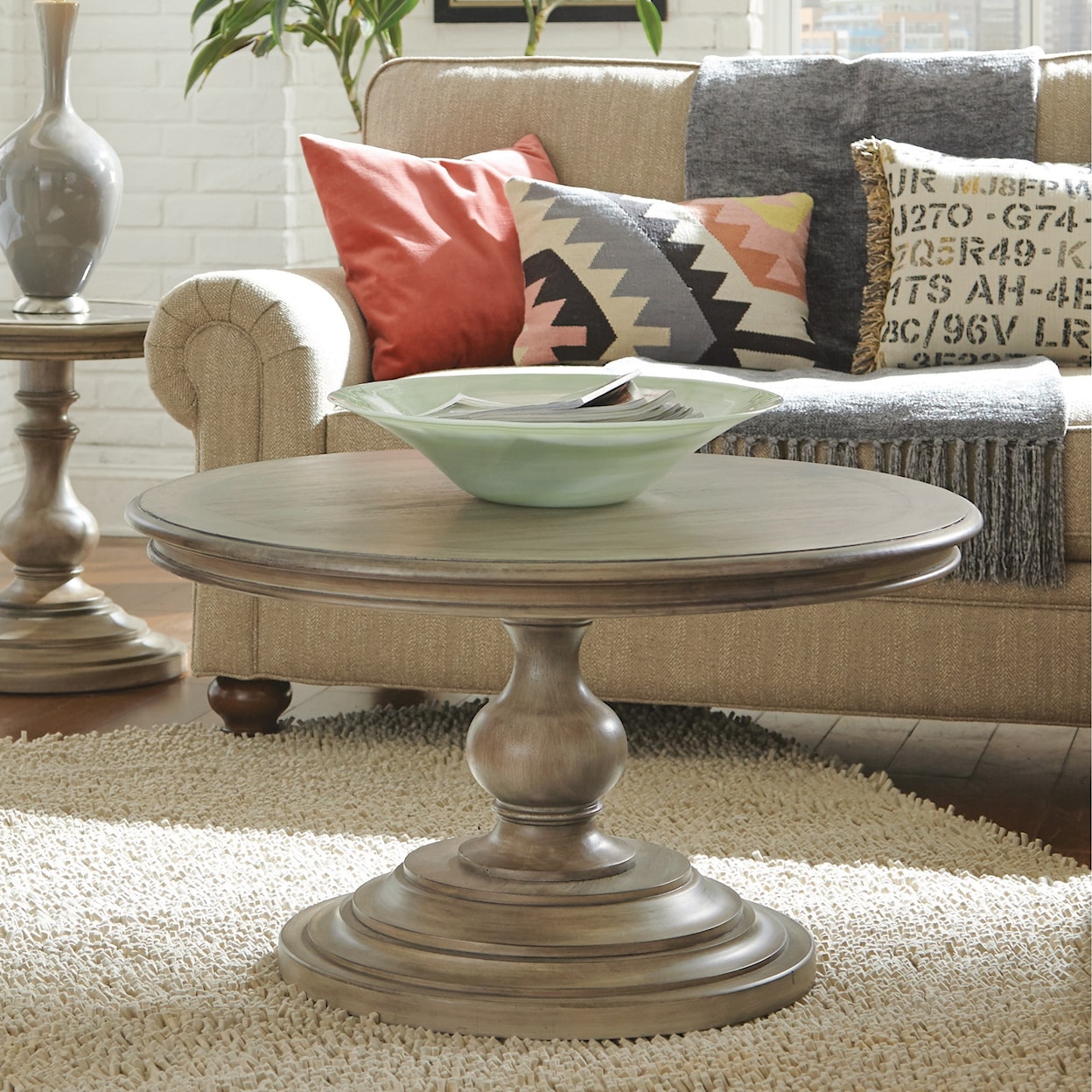 Riverside Furniture Corinne Round Coffee Table