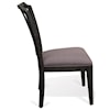 Riverside Furniture Corinne Upholstered Diamond Back Side Chair