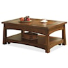 Riverside Furniture Craftsman Home Lift-Top Coffee Table