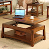 Riverside Furniture Craftsman Home Lift-Top Coffee Table