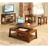 Riverside Furniture Craftsman Home Lift-Top Coffee Table