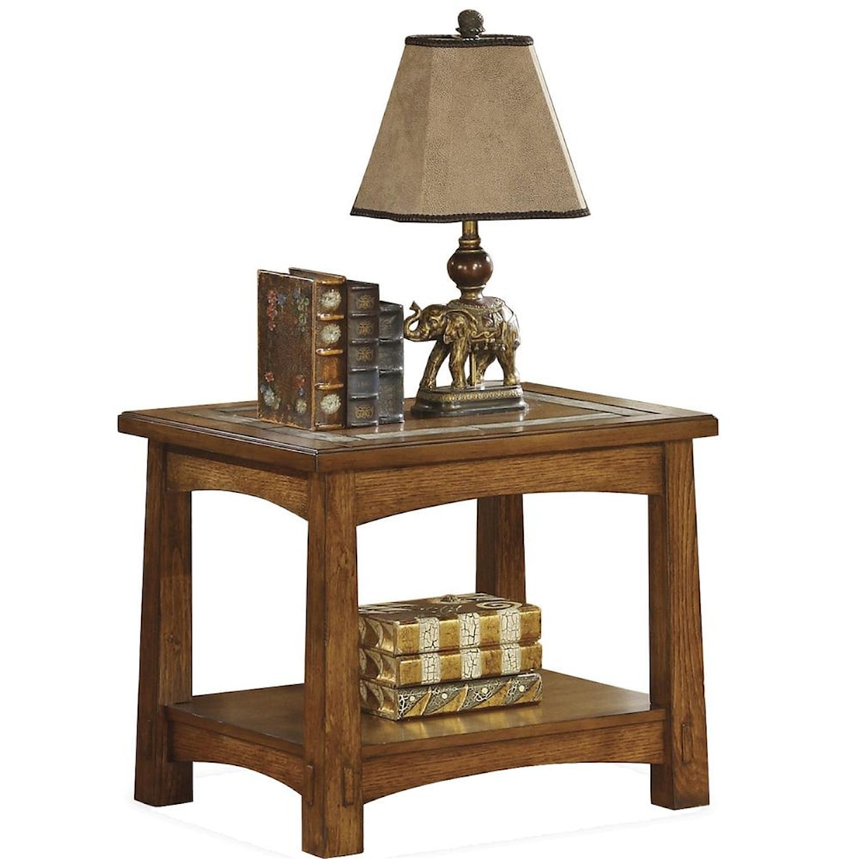 Riverside Furniture Craftsman Home Side Table