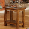 Riverside Furniture Craftsman Home Chairside Table