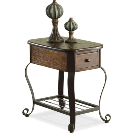 Petite Rectangular Chairside Table