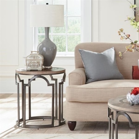 Round End Table
