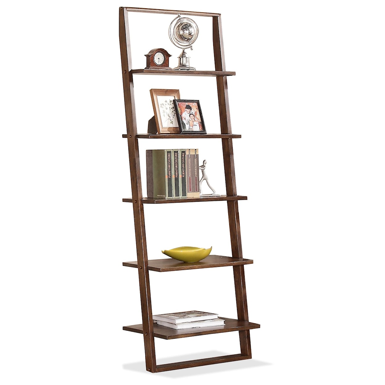 Riverside Furniture Lean Living Leaning Bookcase